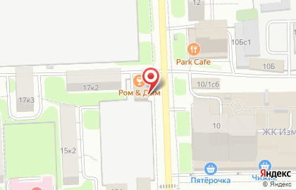 Супермаркет Пятёрочка в Москве на карте