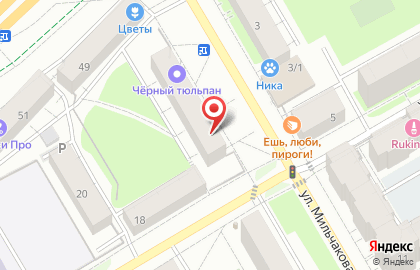 Торговая компания ЭкоФиш в Дзержинском районе на карте