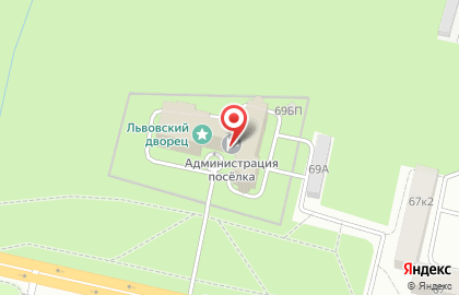 Муниципальное образование пос. Стрельна на Санкт-Петербургском шоссе на карте