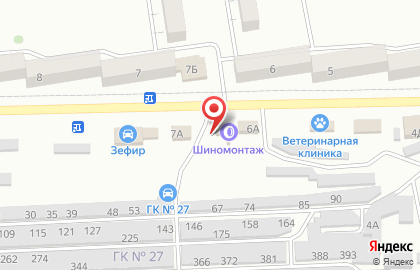 Шиномонтажная мастерская Пилон-Авто в Волгограде на карте
