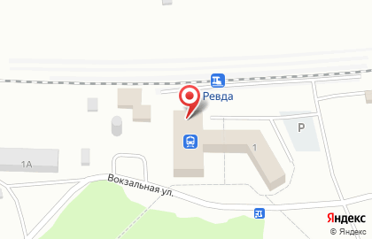 Банкомат ВТБ на Вокзальной улице в Ревде на карте
