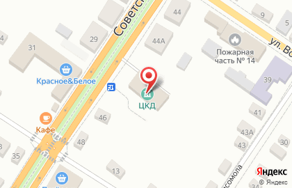Центр культуры и досуга на Советском проспекте на карте