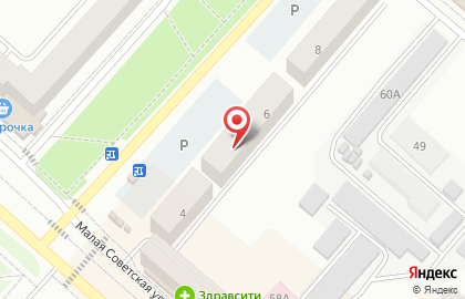 Гостиница в Вологде на карте