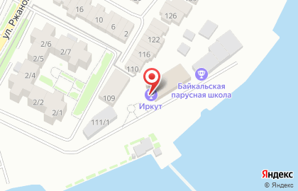 Яхт-клуб Иркут на карте