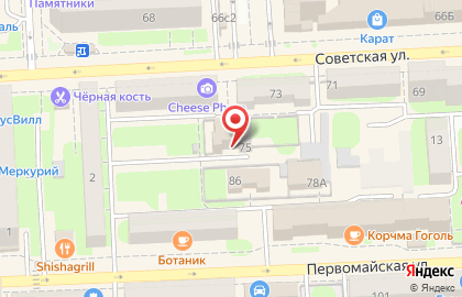 Центр Deplom на Советской улице на карте