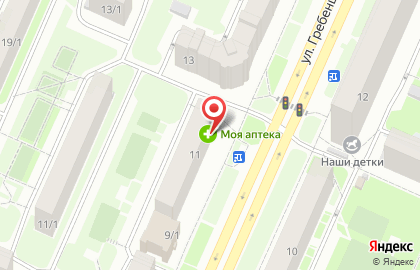 Аптека Моя аптека в Новосибирске на карте