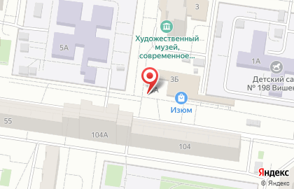 Продуктовый магазин Виктория в Автозаводском районе на карте