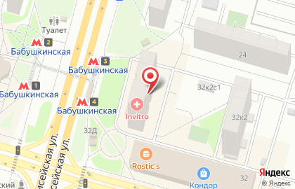Мосгорсервис на улице Менжинского на карте