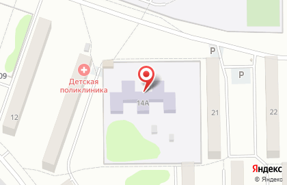 Детский сад №22, комбинированного вида, г. Узловая на карте