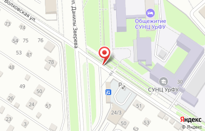 Киоск по продаже фруктов и овощей в Кировском районе на карте