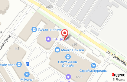 Магазин строительных материалов в Москве на карте