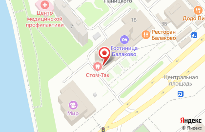 Стоматологическая клиника Стом-ТАК на Трнавской улице на карте