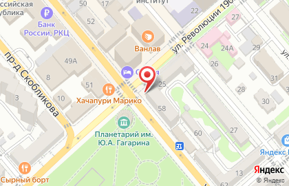 Центр противопожарной защиты Вест на улице Советов на карте