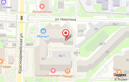 Томский областной центр технической инвентаризации, Томское отделение на карте