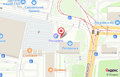 АЗС в Смоленске на карте