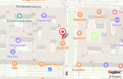 Кафе вьетнамского стрит-фуда Дед Хо на проспекте Чернышевского на карте