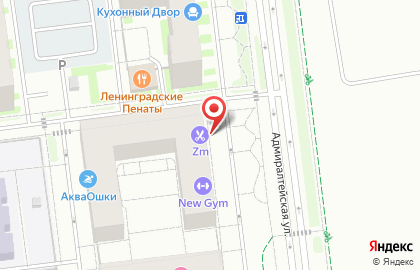 Семейная студия Зимка_Хаир на Адмиралтейской улице на карте