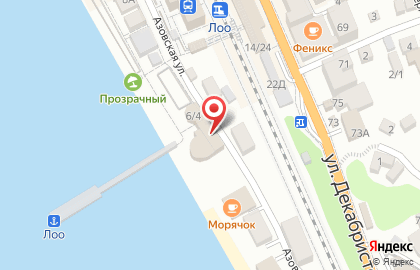 Столовая Флибустьер на карте