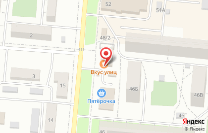 Киоск по продаже хлебобулочных изделий на улице Трубников на карте