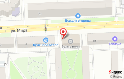 Магазин Монетка в Ханты-Мансийске на карте