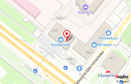 Риф на Каширском шоссе на карте