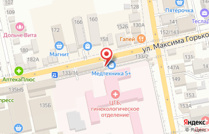 Микрокредитная компания FastMoney на улице М.Горького на карте