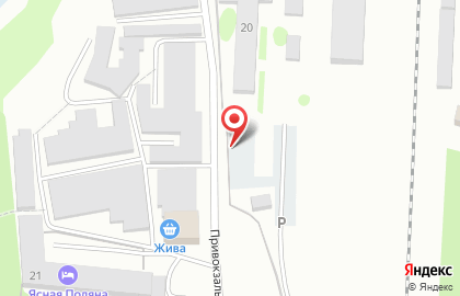 Автостоянка Привокзальная на Привокзальной улице на карте