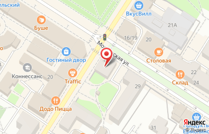 Ливиз на Московской площади на карте