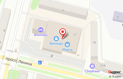 Fix Price на проспекте Ленина на карте