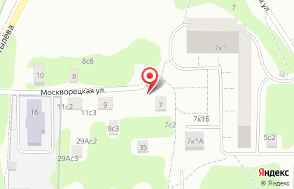 11111 на Москворецкой улице на карте