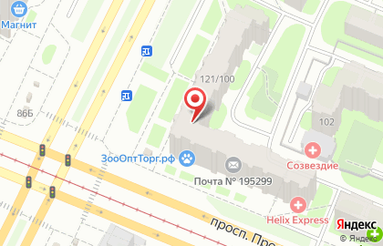 ПСП в Санкт-Петербурге на карте