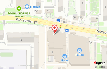 Служба доставки железнодорожных билетов ЖдБилетСервис в Калининском районе на карте