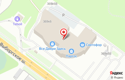 Окна Панорама в ТЦ «Паргос» на карте