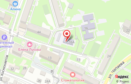 Детская художественная школа им. Н.С. Качинского на улице Энгельса на карте