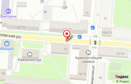 Мировые судьи Петродворцового района в Пушкинском районе на карте