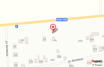 Производственная компания на улице Белевцы на карте