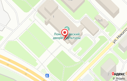 Ломоносовский Дворец культуры на карте
