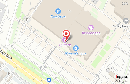 Магазин бижутерии Accessory в Индустриальном районе на карте