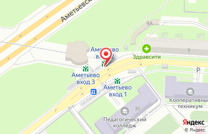ОАО Банкомат, АКБ Абсолют Банк в Авиастроительном районе на карте