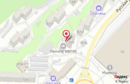 Интеро на карте