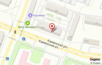 Продуктовый магазин в Екатеринбурге на карте
