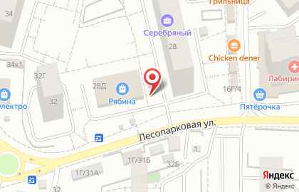 Магазин профессиональной косметики Каприз на улице Вильского на карте