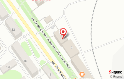 Агентство недвижимости Best на улице Ригачина на карте