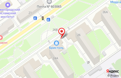 Магазин МобиЛайн в Автозаводском районе на карте