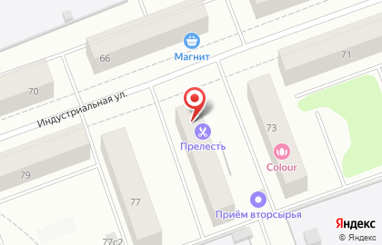 Интернет-магазин автотоваров Грандавто на Индустриальной улице на карте