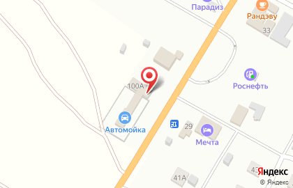 Шиномонтажная мастерская на улице Комарова на карте