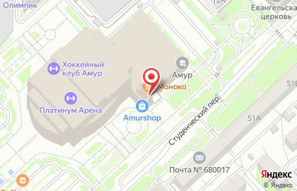 Магазин атрибутики AmurShop на карте