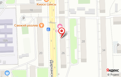 Магазин детских товаров Lilberry в Октябрьском районе на карте
