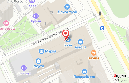 Мебельный салон Шатура в Свердловском районе на карте