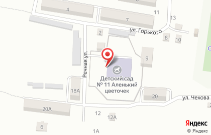 Детский сад Аленький цветочек №11 на карте